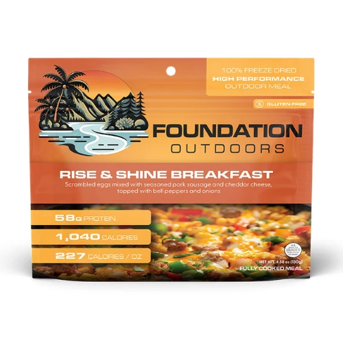 Rise & Shine Breakfast Meal by Foundation Outdoors